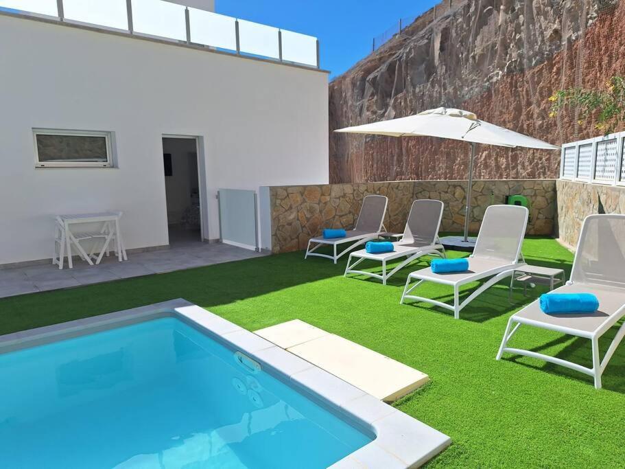 Malibu Mogan Secret Pool Villa - Piscina Privada Y Climatizada - Exclusive Heated Pool Ла-Плая-де-Тауро Экстерьер фото